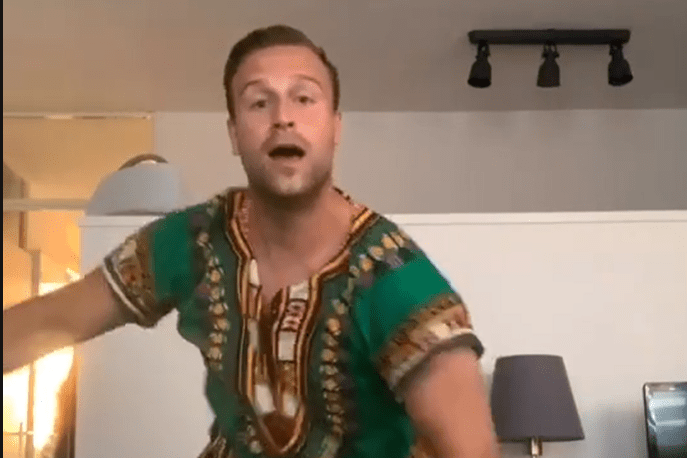 Leonardo DiCaprio to star in biopic about that white dude that danced in a&nbsp;dashiki